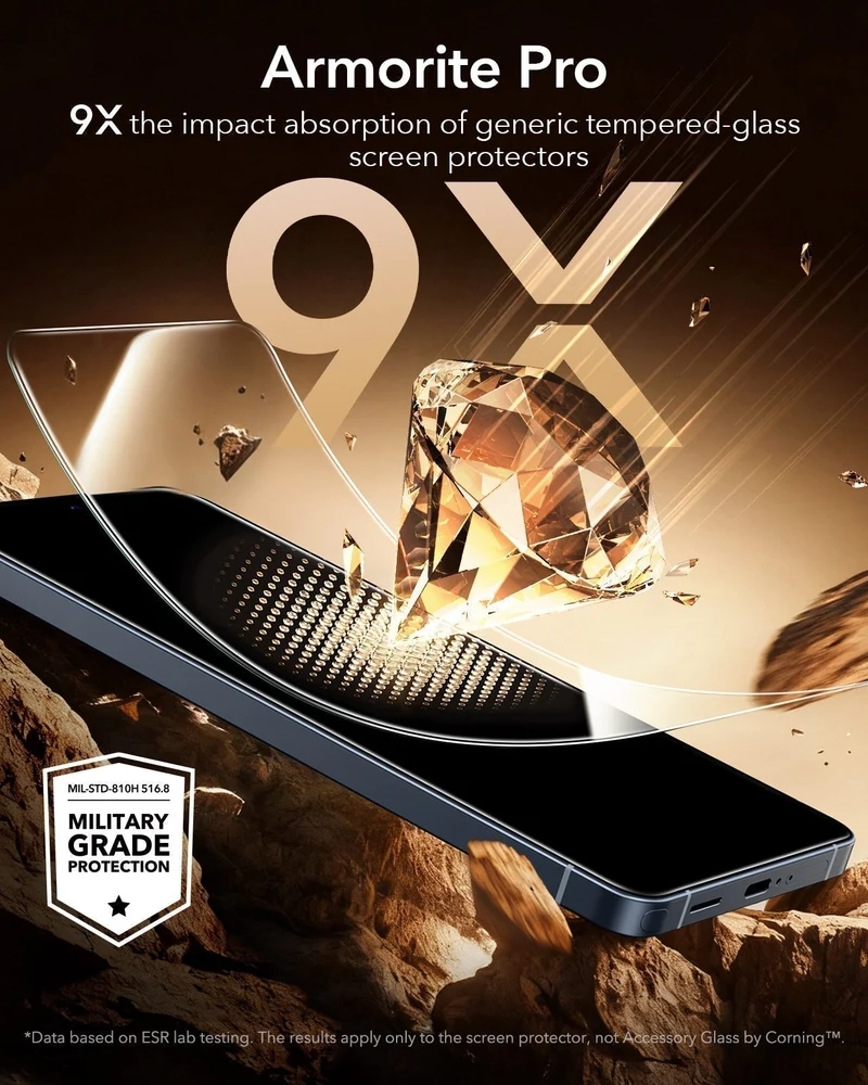 Galaxy S26 Ultra Bundle UltraFit Armorite® Pro Screen Protector and Camera Lens Protector - 3 Pack + 2 Sets