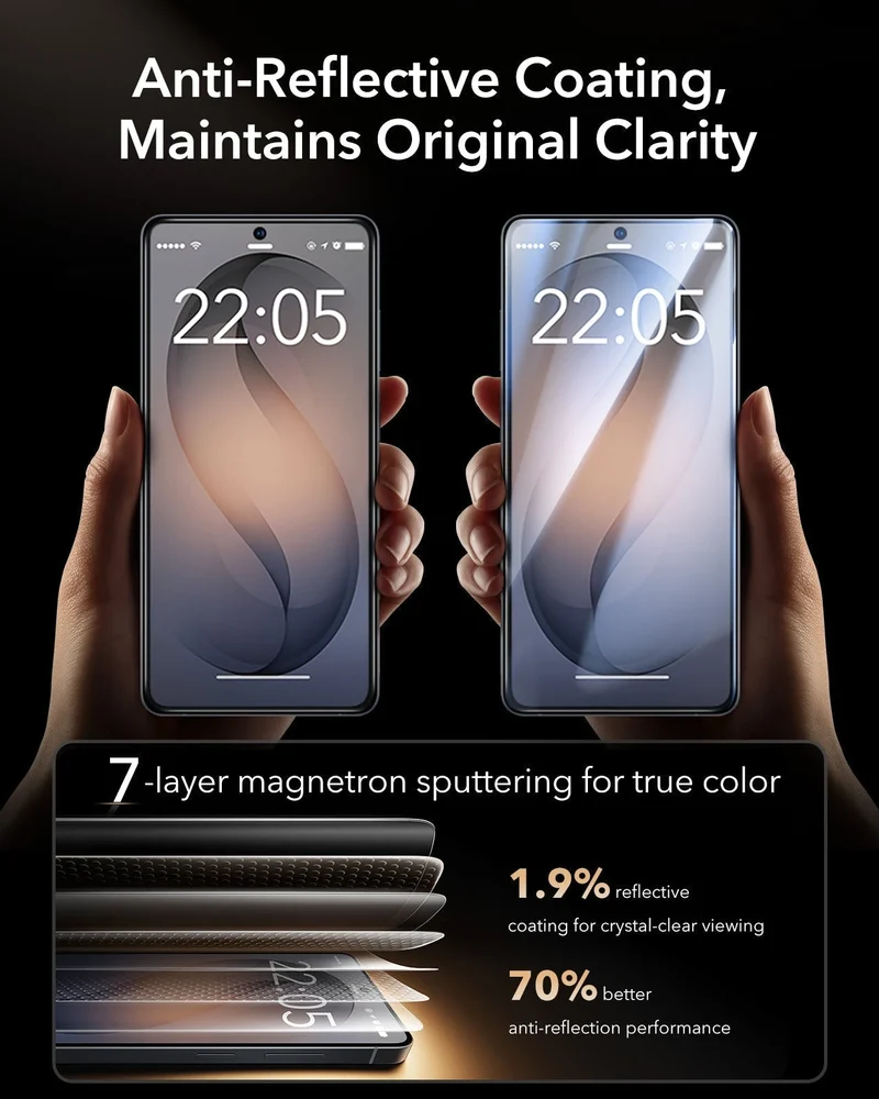 Galaxy S26 Ultra Bundle UltraFit Armorite® Pro Screen Protector and Camera Lens Protector - 3 Pack + 2 Sets