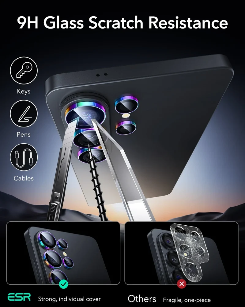 Galaxy S26 Ultra Armorite® Camera Lens Protector - Chromatic