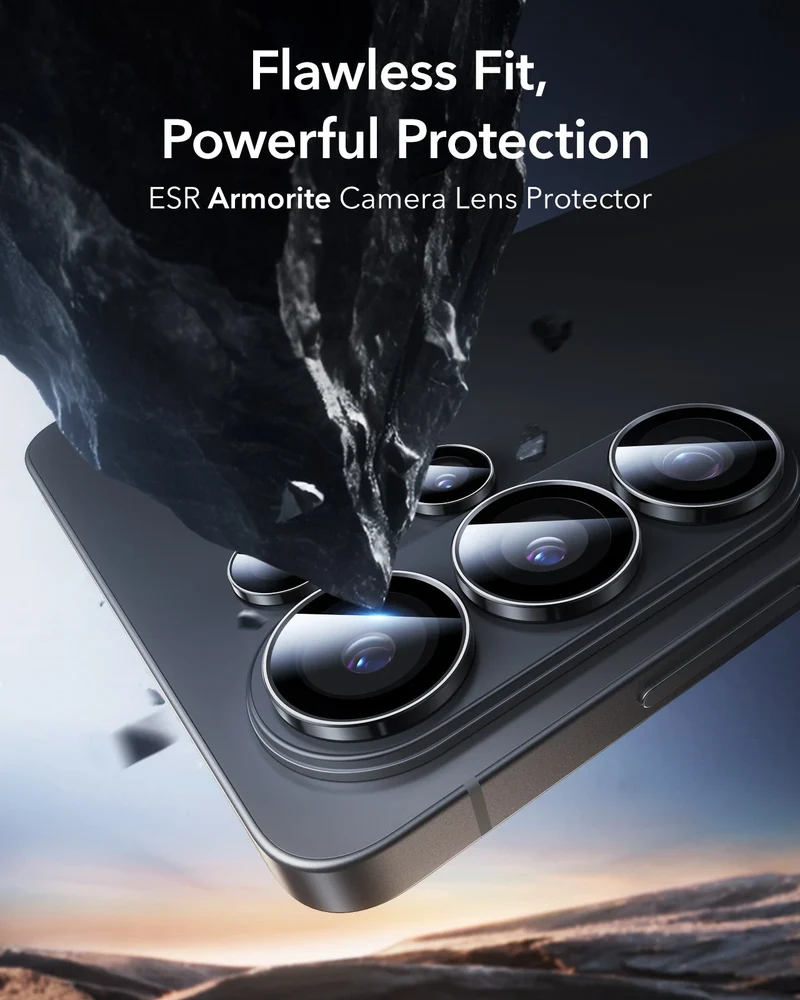 Galaxy S26 Ultra Armorite® Camera Lens Protector - Black