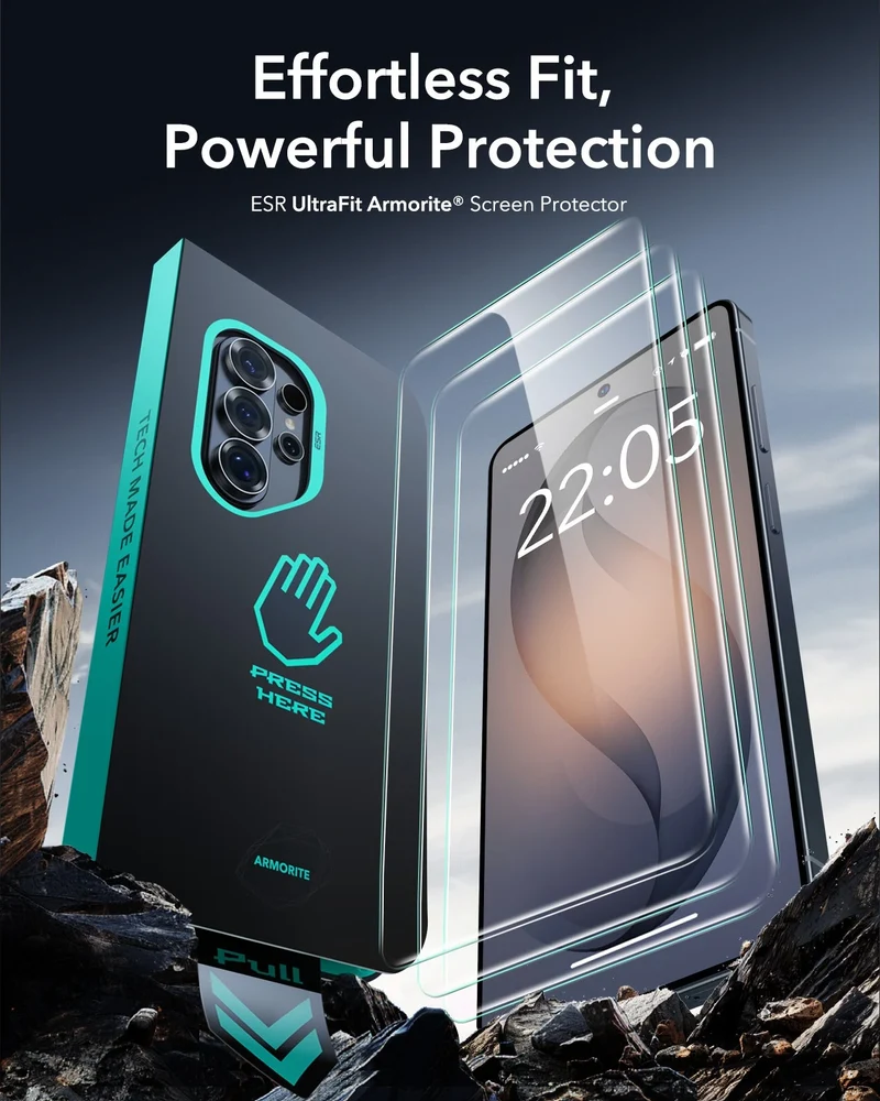 Galaxy S26 Ultra UltraFit Armorite®️ Screen Protector - 3 Pack