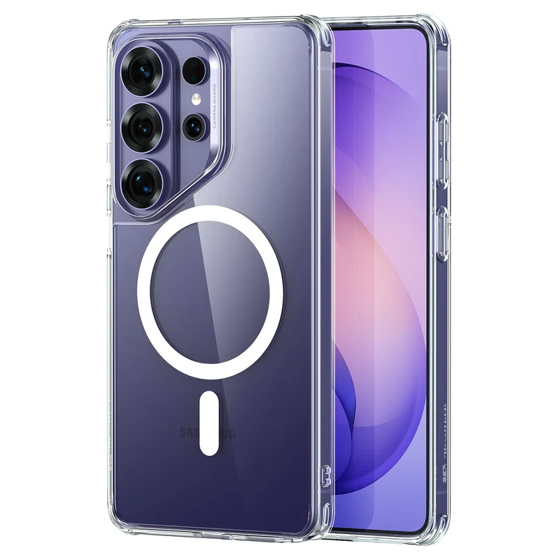 Galaxy S26 Ultra Classic Hybrid Magnetic Case - Clear