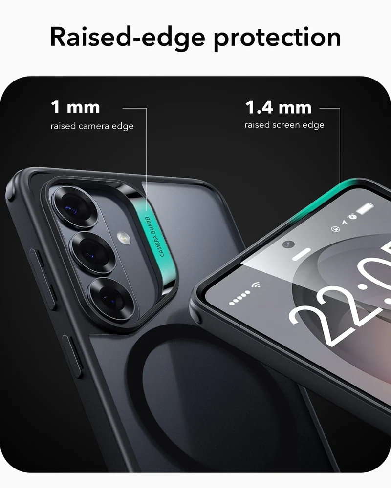 Galaxy S26 Plus Classic Hybrid Magnetic Case - Frosted Black