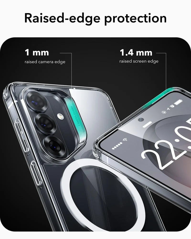 Galaxy S26 Plus Classic Hybrid Magnetic Case - Clear