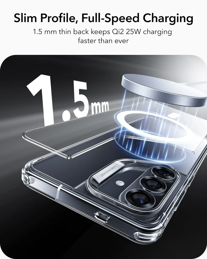 Galaxy S26 Plus Classic Hybrid Magnetic Case - Clear