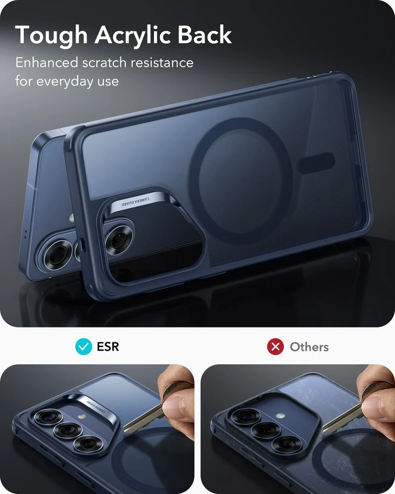 Galaxy S26 Classic Hybrid Magnetic Case - Frosted Blue