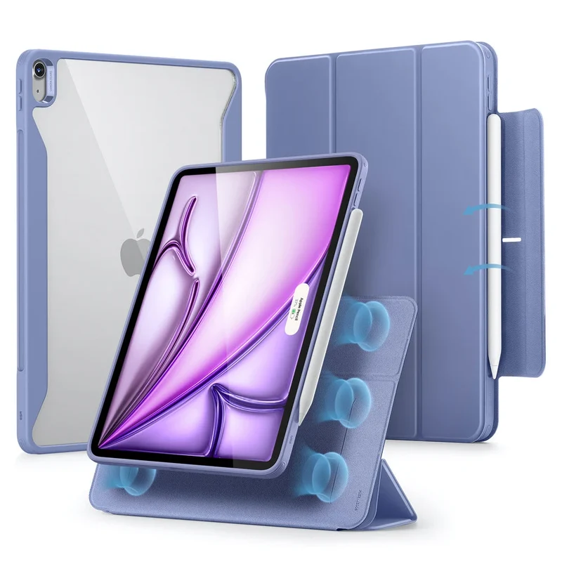 iPad Air 13″ (2025) Rebound Hybrid Case 360 - Purple