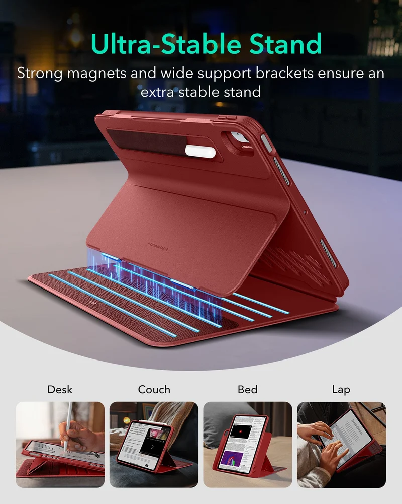 iPad Air 11" (2025) Shift Magnetic Case - Red