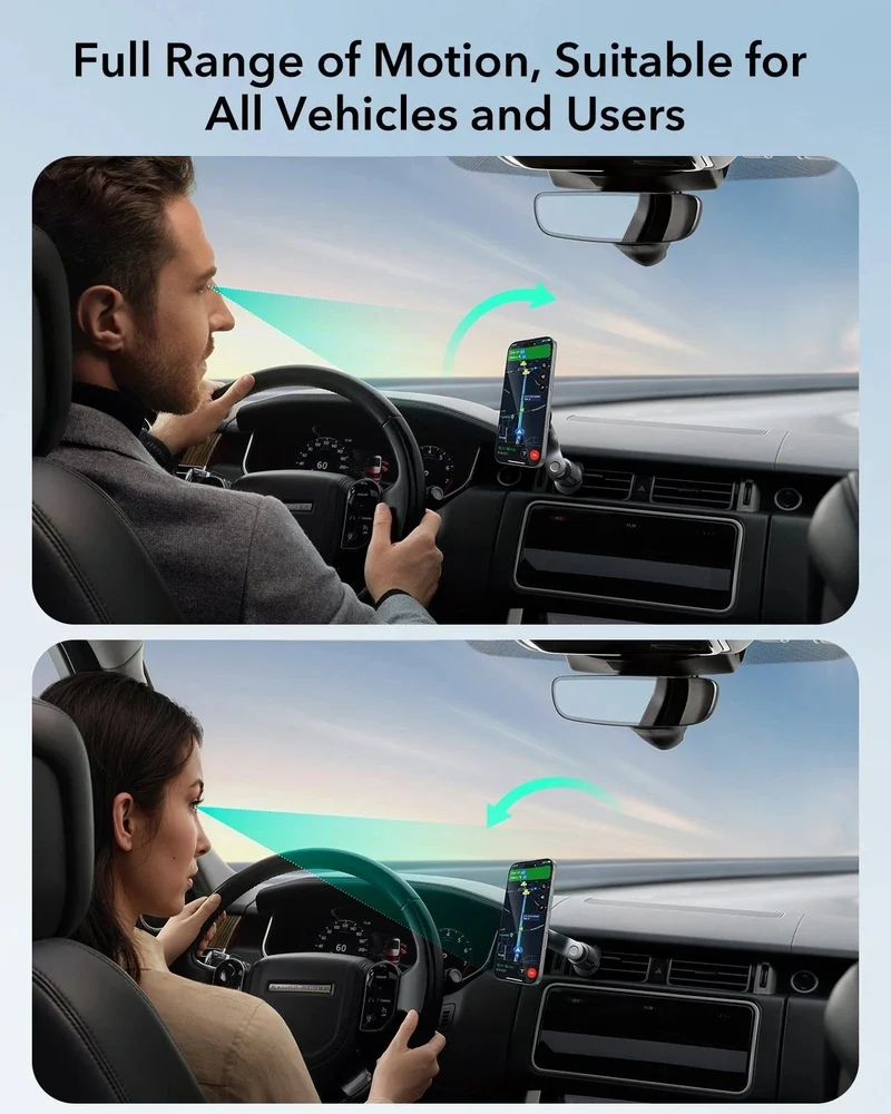 OmniLock Magnetic Car Mount (Air Vent) - Black