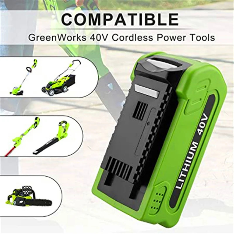 40V 2500mAh Li-ion battery for 40V G-MAX tools 29462 29252 20202 22262