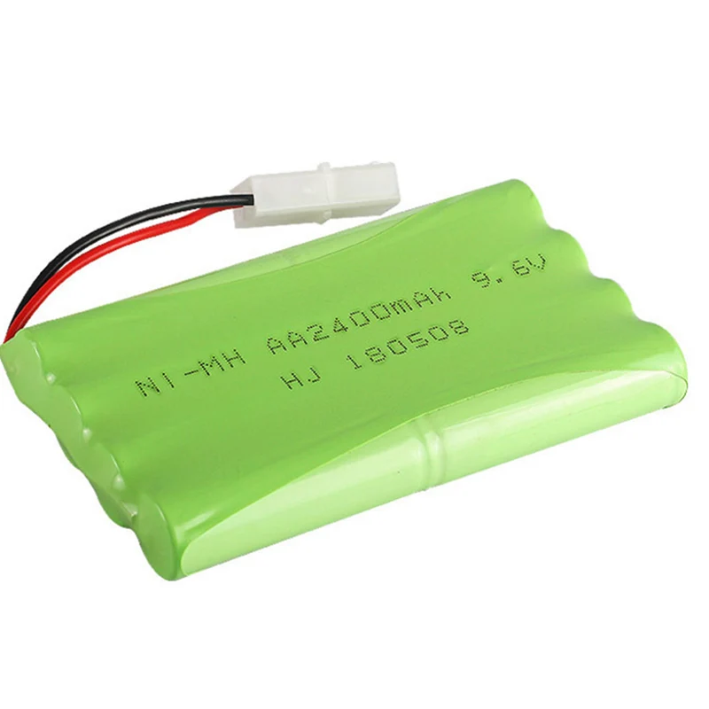 9.6v 2400mah AA NiMH Rechargeable Battery with SM/KET-2P Connector For Rc toys Cars Tanks Robots Boat