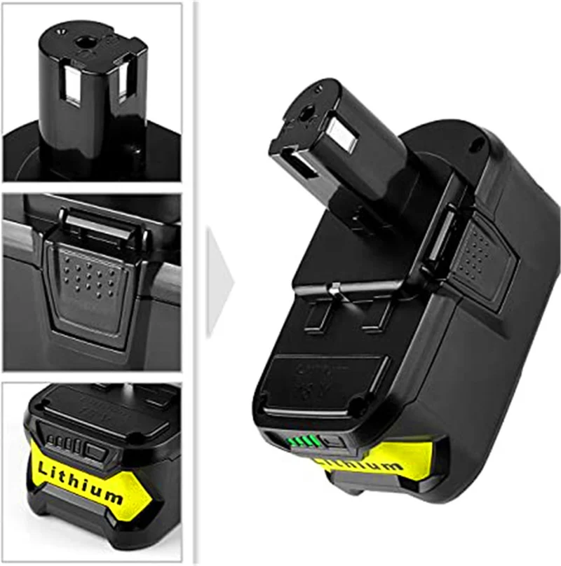 18V 5000mAh Li-ion battery for BID-1801M, BID-180L, BID1821, BIW180, CAD-180L
