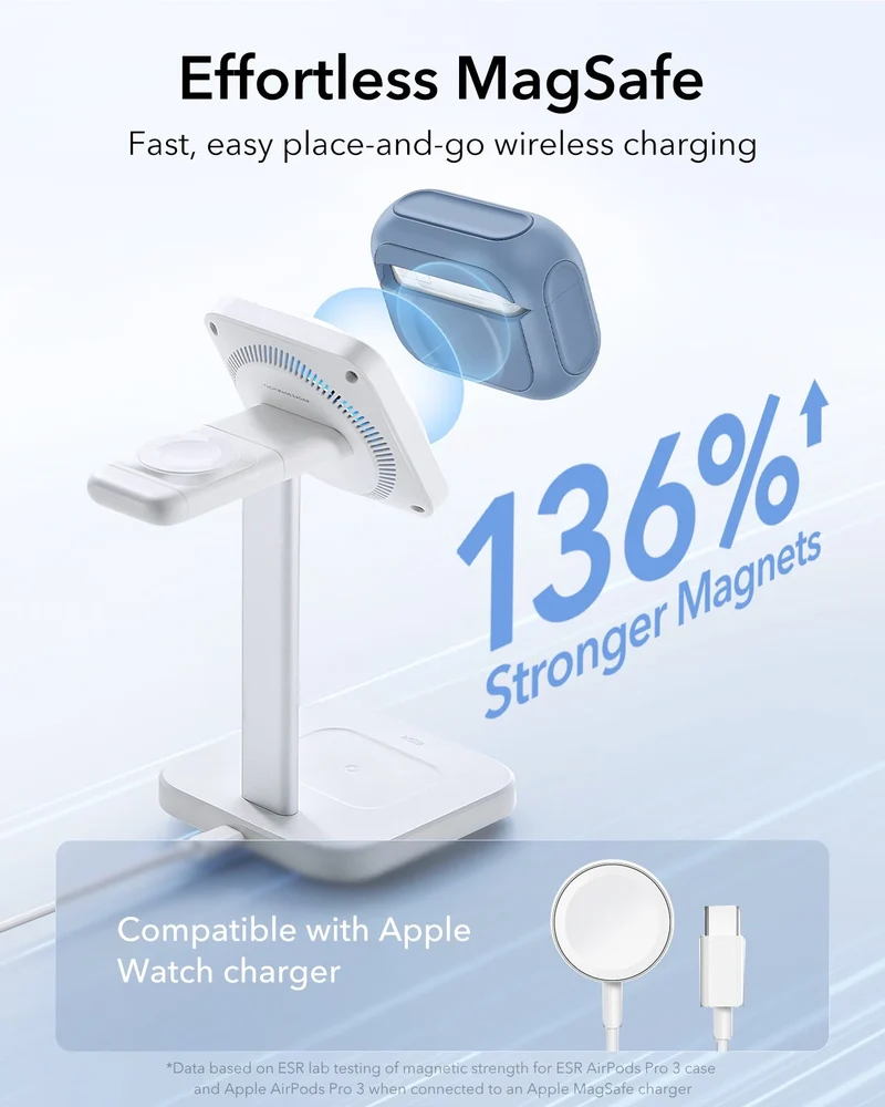 AirPods Pro 3 Orbit Hybrid Magnetic Case - Dark Blue