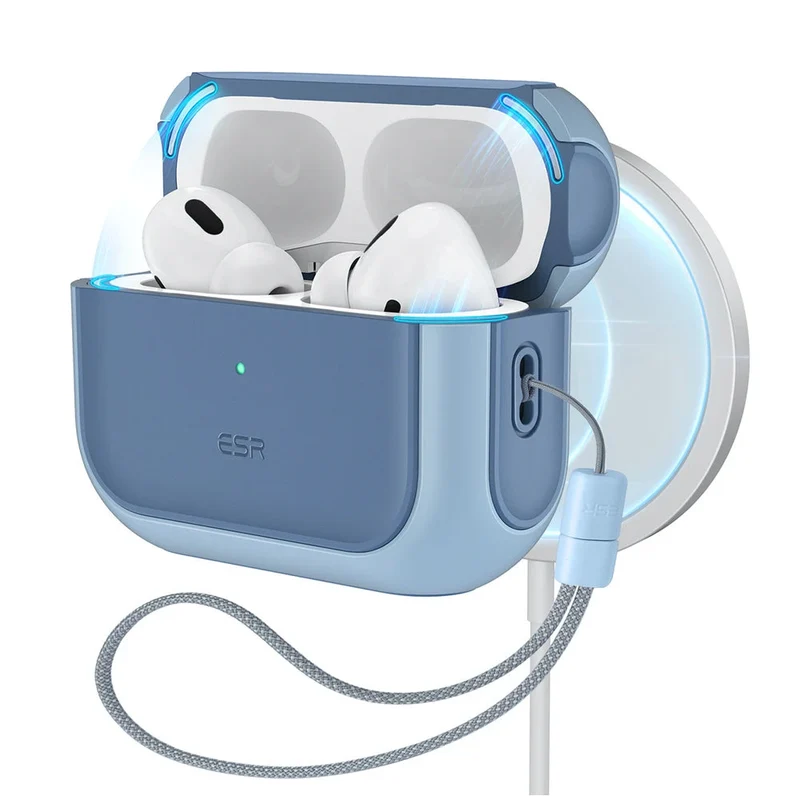 AirPods Pro 3 Orbit Hybrid Magnetic Case - Powder Blue