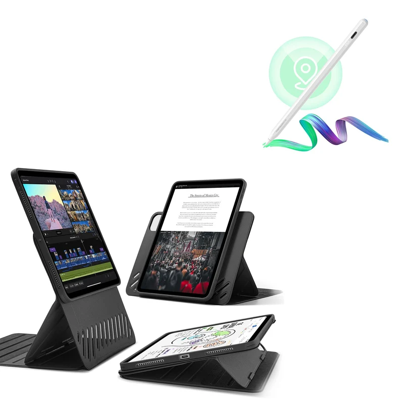 iPad Pro 13″ (2025) Shift Magnetic Case with Pencil Bundle - Black