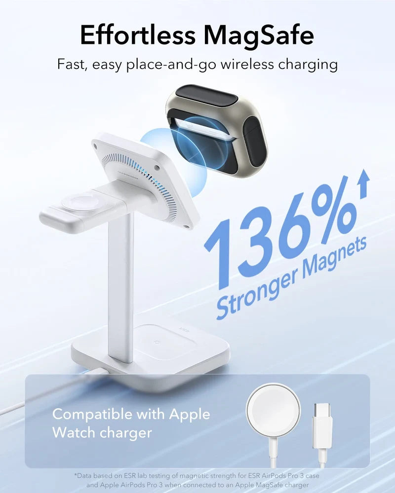 AirPods Pro 3 Orbit Hybrid Magnetic Case - Titanium