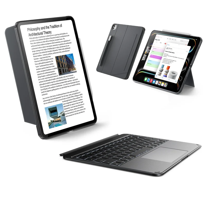 iPad Pro 13" (2024) Shift Keyboard Case (Detachable) - US Layout - Dark Gray