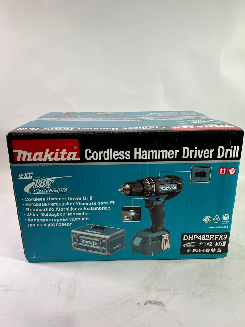 Makita X9 Alu Schubladen Koffer + 96 tlg. Zubehör Set - Beschädigt