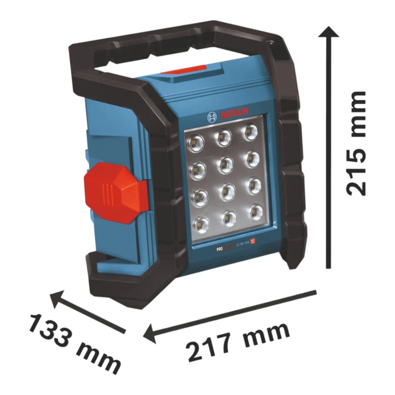 Lampe de chantier sans fil Bosch GLI18V-1500 18 V 1 500 lm Solo ( 06014A8000 ) - sans batterie, sans chargeur
