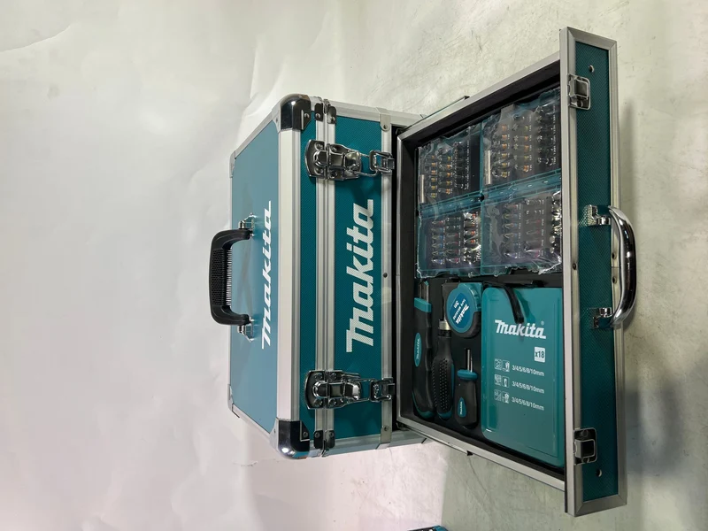 Makita X9 Alu Schubladen Koffer + 96 tlg. Zubehör Set - Gebraucht