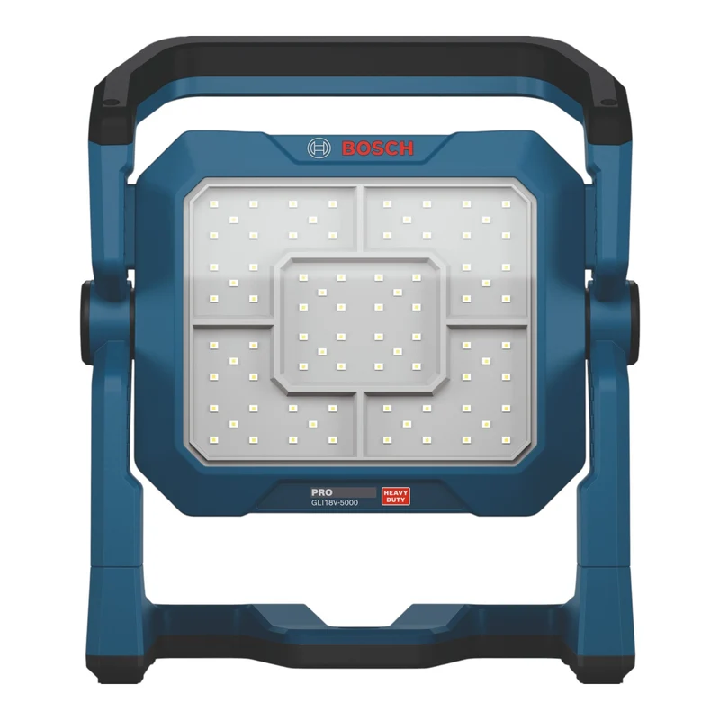 Bosch GLI 18V-5000 Akku Bauleuchte 18 V 5000 lm + 2x Akku 4,0 Ah + Ladegerät