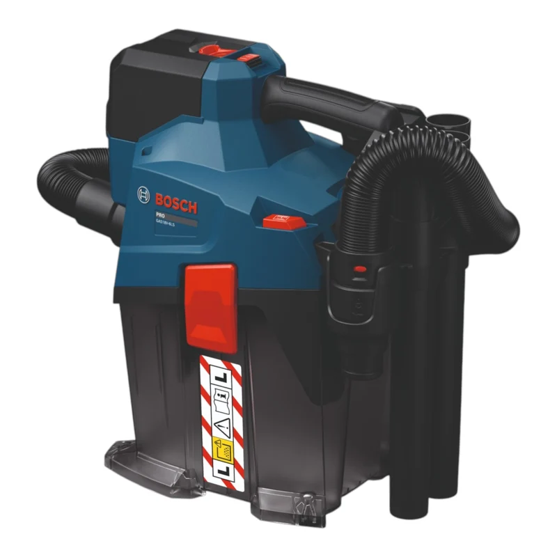 Bosch GAS 18V-6L S Aspirateur sans fil 18 V 6 l classe de poussière L ( 06019K2100 ) Solo - sans batterie, sans chargeur