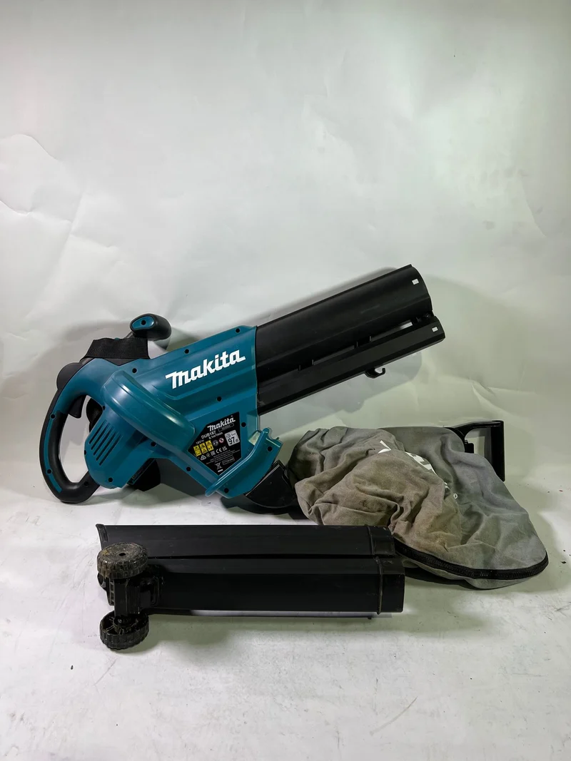 Makita DUB 187 Z Akku Laubbläser und Laubsauger 18 V Brushless Solo - ohne Akku, ohne Ladegerät - Stark Gebraucht