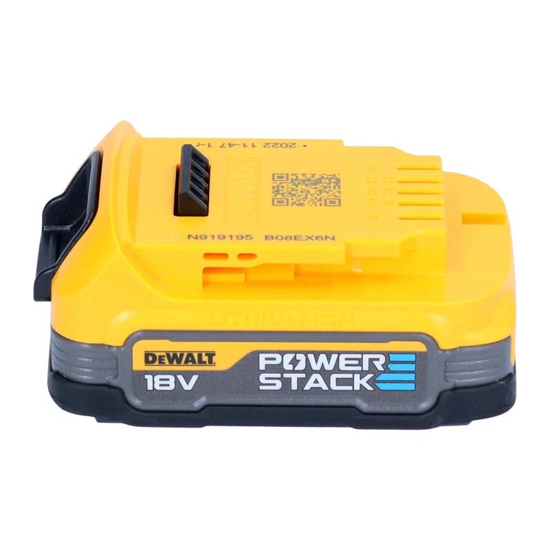DeWalt DCB 1102 E2 Kit de démarrage sans fil 18 V avec 2x Powerstack batterie 1,7 Ah + chargeur DCB 1102