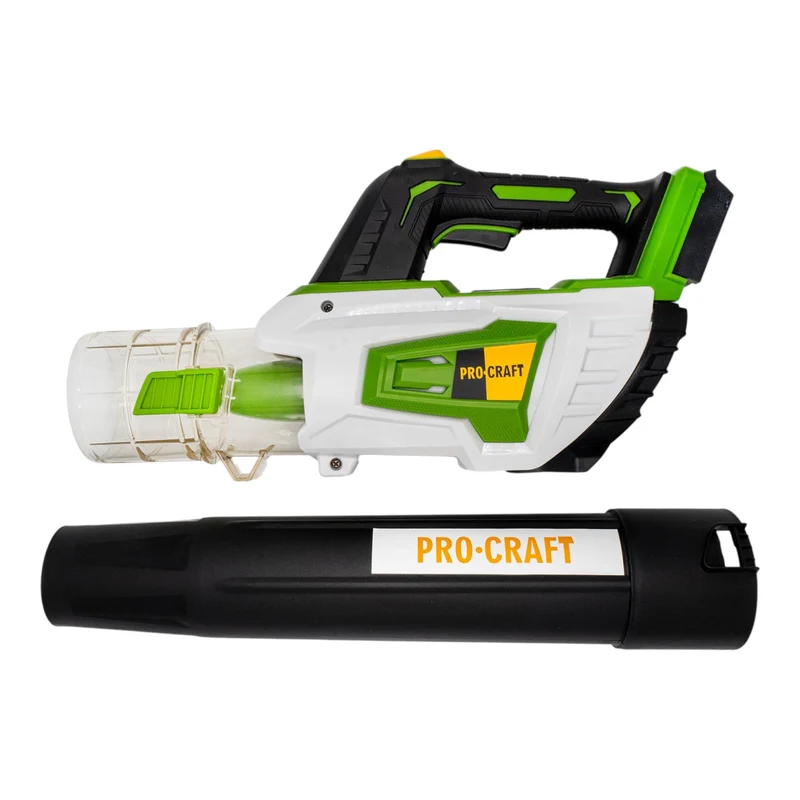 Procraft PB20 Souffleur de feuilles sans fil 20 V TURBO + 2x batterie 4,0 Ah + chargeur