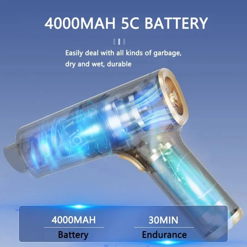 Handheld Wireless Max Pro Car Vacuum Cleaner
