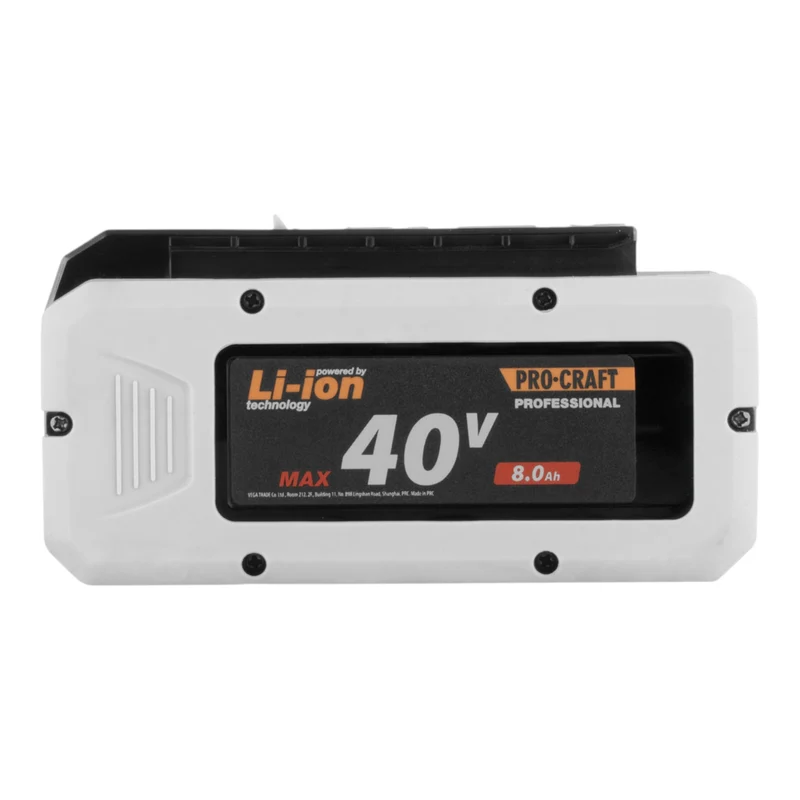 Batterie Procraft 40/8 40 V 8,0 Ah / 8000 mAh Li-Ion avec indicateur de charge