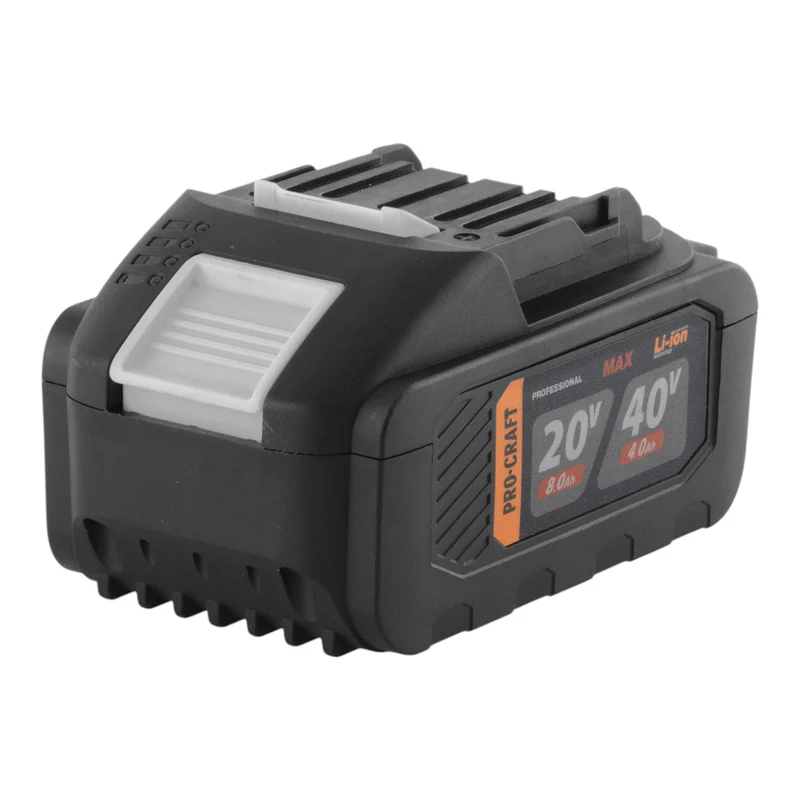 Batterie Procraft 20/40 20 / 40 V 8,0 / 4,0 Ah Li-Ion avec indicateur de charge