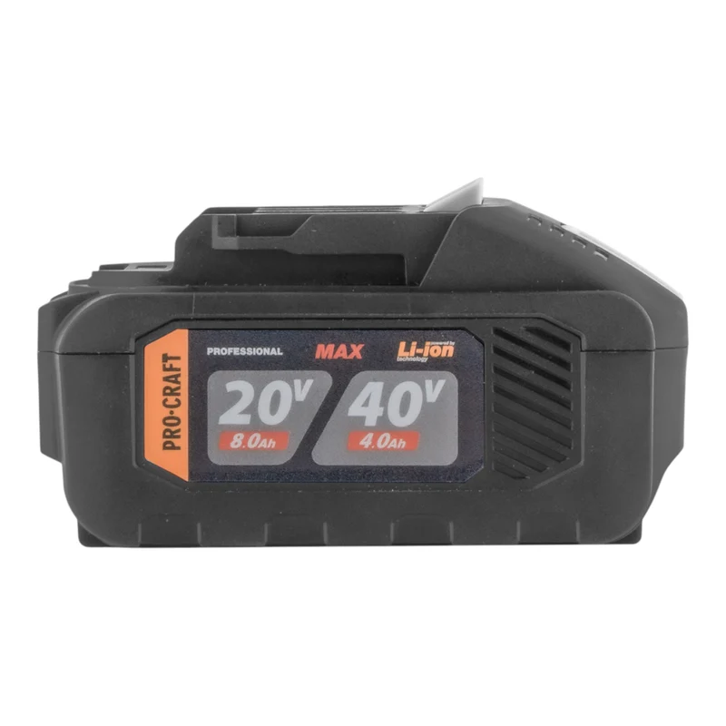 Batterie Procraft 20/40 20 / 40 V 8,0 / 4,0 Ah Li-Ion avec indicateur de charge