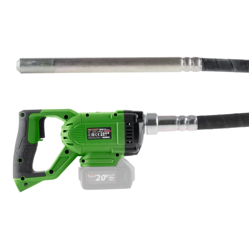 Compacteur à béton sans fil Procraft CV20bb 20 V 1,5 m Brushless Solo - sans batterie, sans chargeur