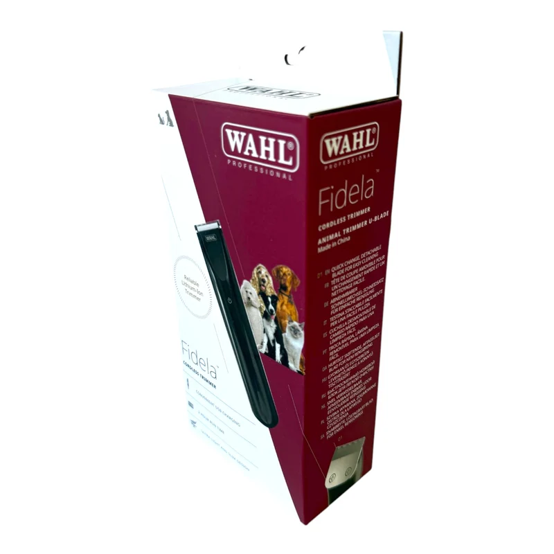 Wahl 3028196 Tondeuse Fidela Animal + 1 batterie 2 Ah + chargeur