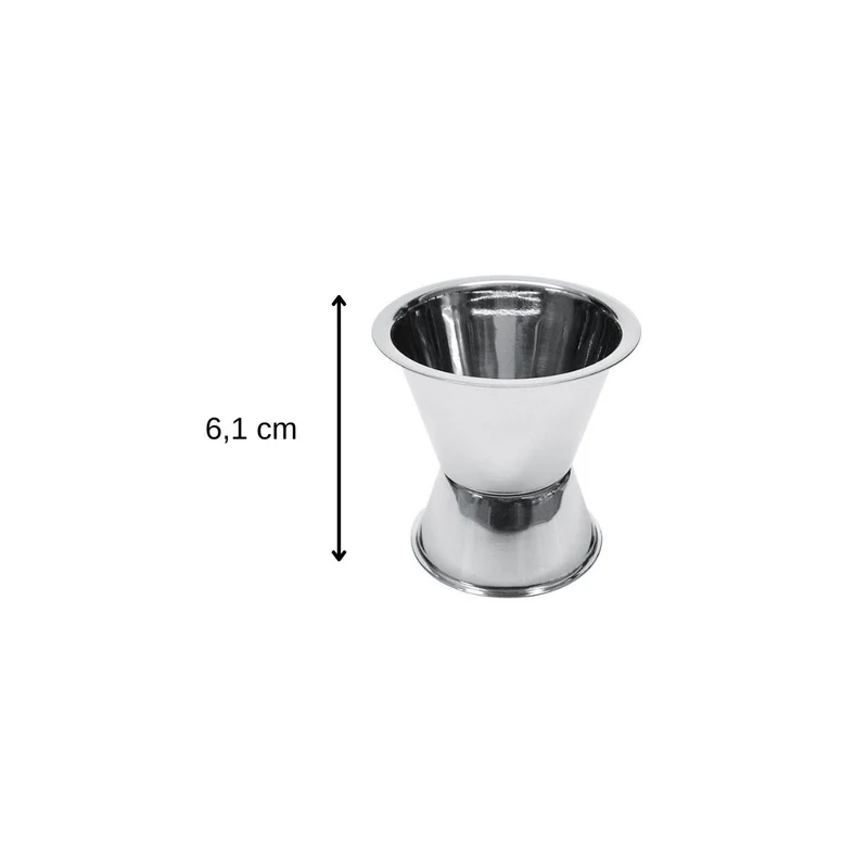 Set Shaker à cocktails en inox 400 ml et Doseur à alcool 2 cl et 4 cl Fackelmann Bar Concept