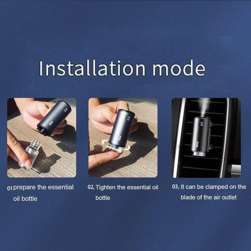 Car Therapy Air-Vent Ultrasonic Humidifier