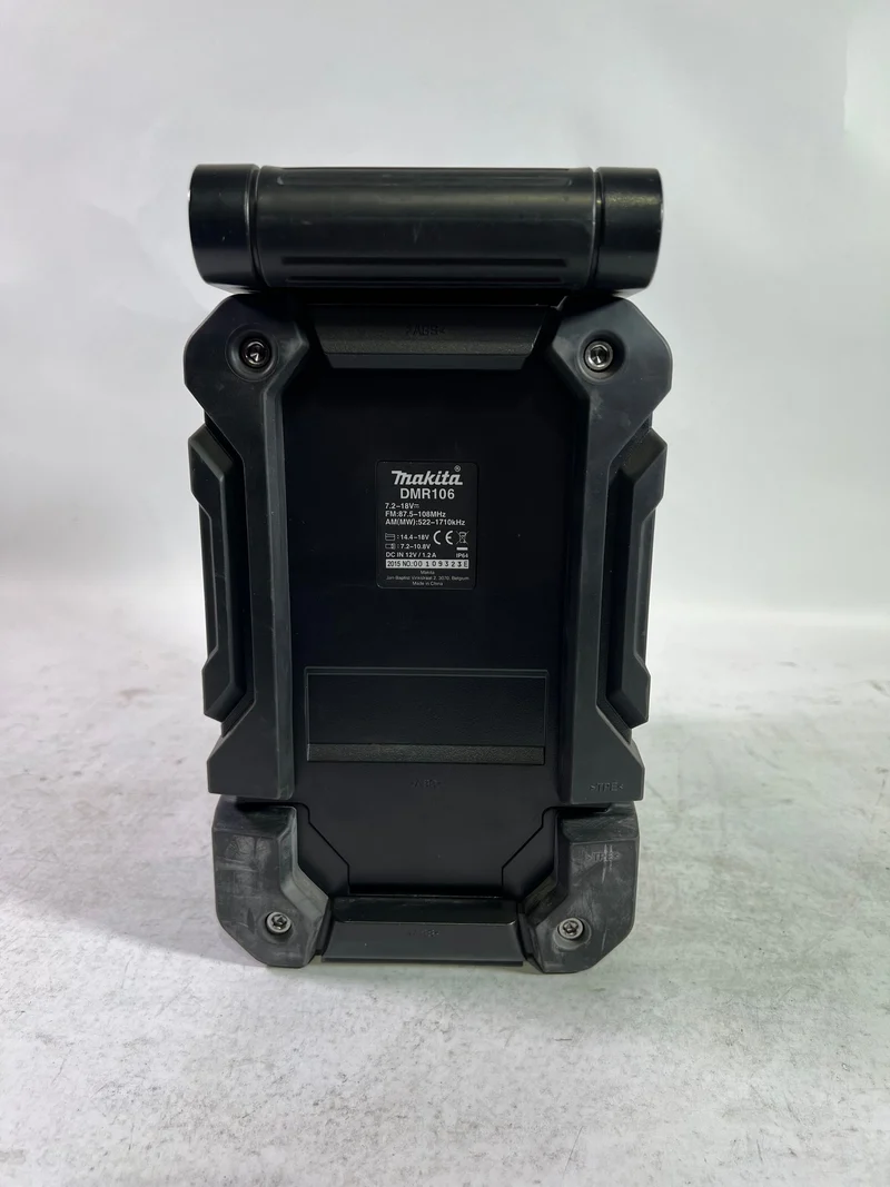Makita DMR 110 NW Akku Baustellenradio 12 V - 18 V IP64 DAB+ Solo - ohne Akku, ohne Ladegerät - Reparaturgerät