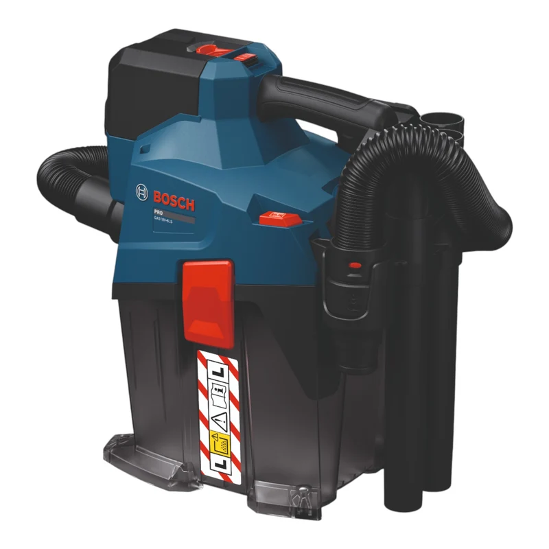 Bosch GAS 18V-6L S Aspirateur sans fil 18 V 6 l classe de poussière L ( 06019K2100 ) Solo - sans batterie, sans chargeur
