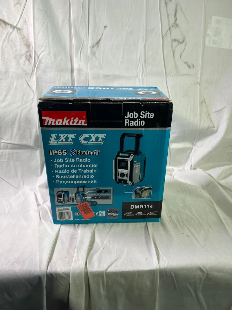 Makita DMR 114 Akku Baustellenradio 12 / 14,4 / 18 V AM / FM / Bluetooth IP 65 - Reparaturgerät