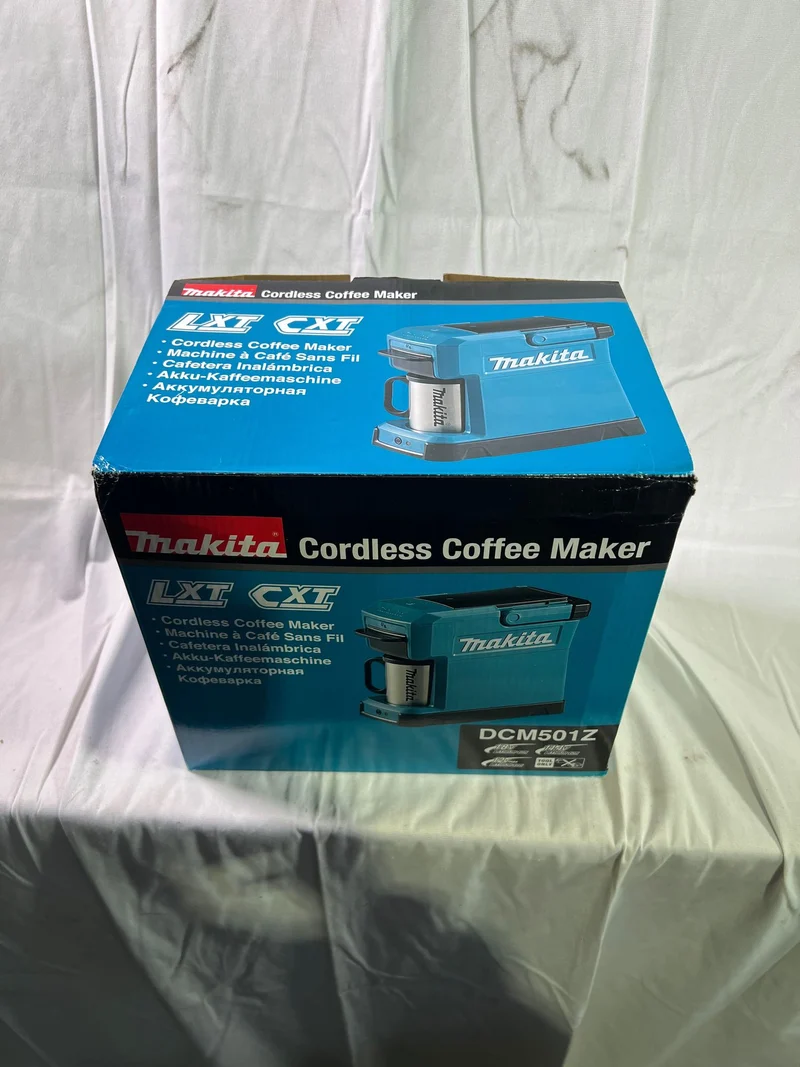 Makita DCM 501 Z Akku Kaffeemaschine 12 V max. / 18 V Solo - ohne Akku, ohne Ladegerät - Reparaturgerät