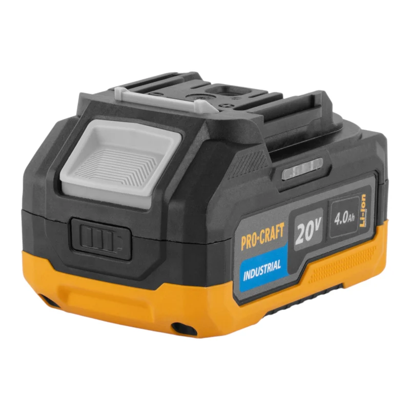 Batterie Procraft 20/4 Industrial 20 V 4,0 Ah / 4000 mAh Li-ion avec indicateur de charge