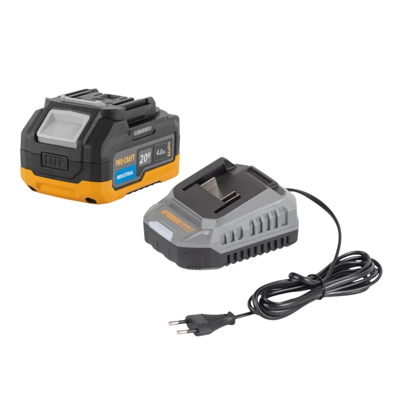 Procraft C20/2 chargeur 20 V 2 A courant de charge pour batteries Li-ion