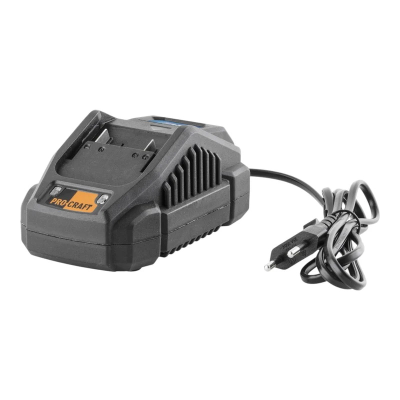 Procraft Starter Pack 20 V 20/2.4A chargeur + 2x 20/2A batterie 2,0 Ah