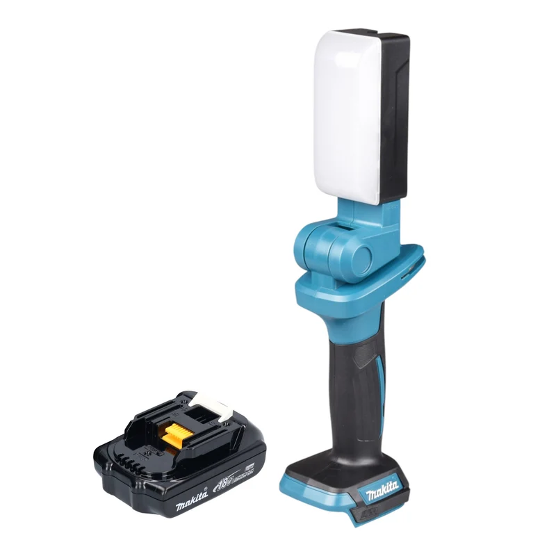 Makita DML 816 Y1X Lampe de travail sans fil 18 V 500 lm LED + 1x batterie 1,5 Ah - sans chargeur
