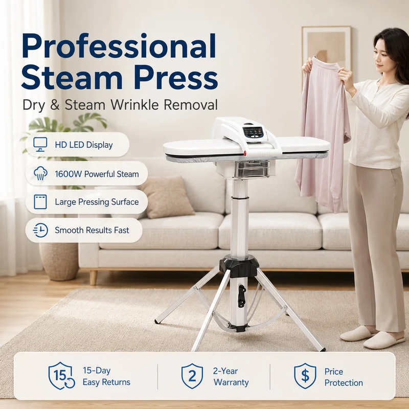 Laundry Master Steam Press Easy Ironing Machine
