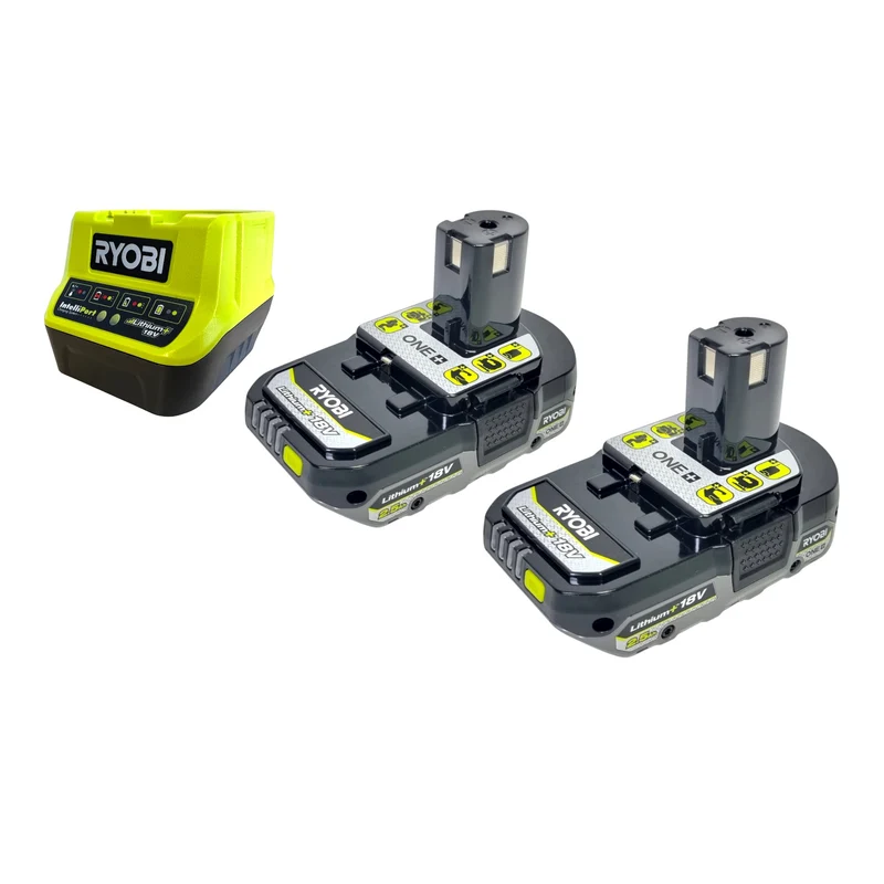 RYOBI RC18120 Chargeur rapide de batterie 18 volts ONE+ 2 ampères ( 5133002891 ) pour batteries Li-Ion