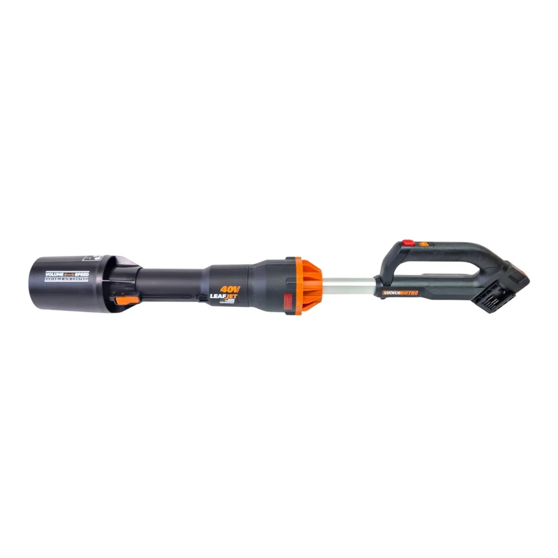 Worx WG585E.9 Souffleur de feuilles à batterie 40 V ( 2 x 20 V ) 266 km/h 1.050 m³/h PowerShare Brushless Solo - sans batterie, sans chargeur