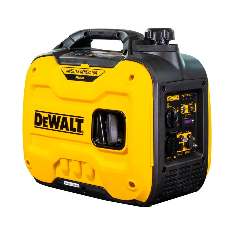 DeWalt DXGN i20 E Essence Inverter Générateur d'électricité 2000 W 5000 ml 1× 230 V, 1× 12 V DC sortie, 2x ports USB
