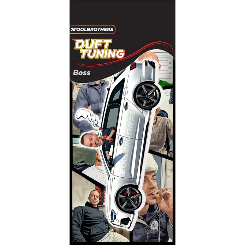 Toolbrothers Duftbaum - Romans Auto Design - Duft BOSS - maskuline und frische Duftnoten